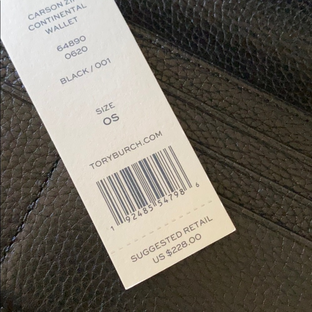 Brand new🔥Tory Burch Carson leather zip wallet 🌹 - Picture 5 of 5